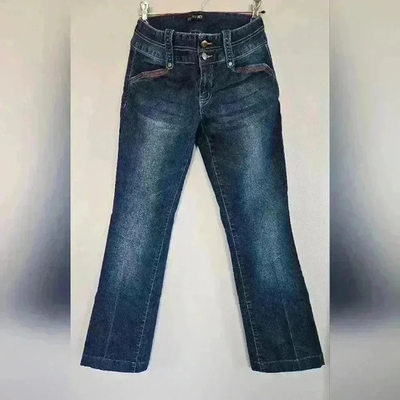 Copper Key Mid-Rise Bootcut Blue Jeans size 5 - Picture 1 of 5